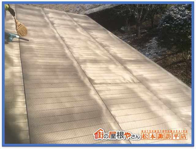 松本市屋根葺き替え工事　ルーフィング